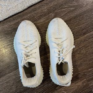 White Yeezys